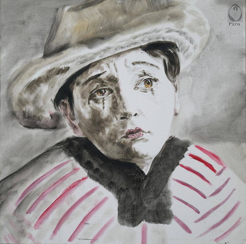 oil on canvas - olio su tela di Piro